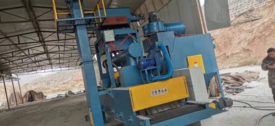 地砖履带通过式抛丸机